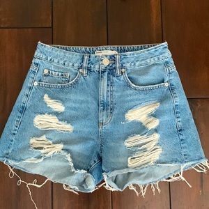 Garage Denim Shorts